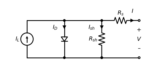 single diode model